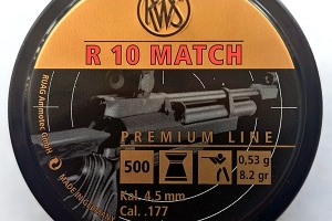 RWS R10 MATCH PELLETS (4.49) - SINGLE TIN